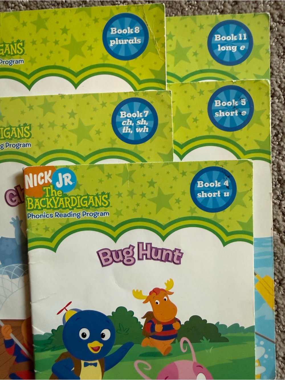 Nickelodeon Phonics Reading Program Booklet Set - SpongeBob & Backyardigans - Picture 4 of 5